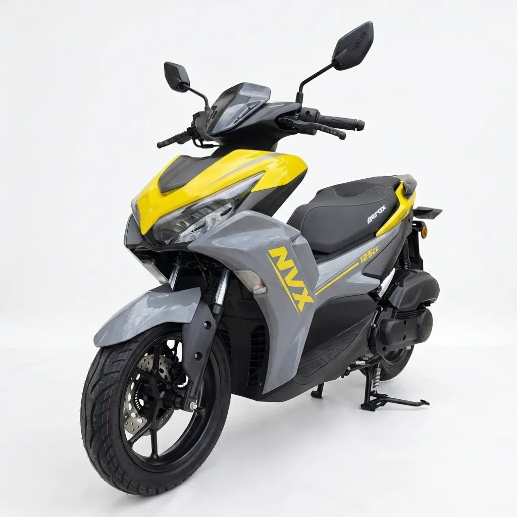 Skuter Migliori NVX 125 sivi/žuti/mat crni